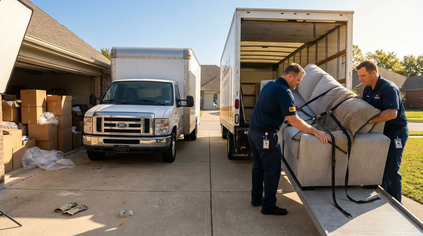 DIY truck vs professional crew comparison in Fort Recovery